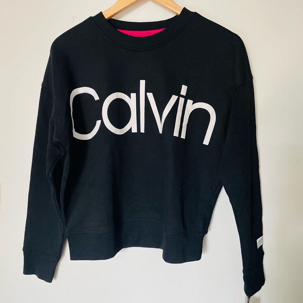Calvin Klein Performance XS Black Sweatshirt